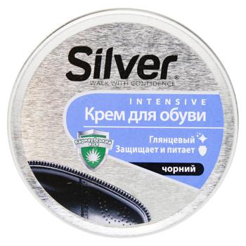 Крем для обуви Silver черный 50мл - купить, цены на МегаМаркет - фото 2