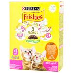 Friskies Junior Dry Feed with Chicken, Turkey and Vegetables for Kittens 300g