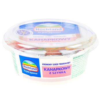 Hochland Kanapkowy Cream Cheese with Ham 130g - buy, prices for Vostorg - photo 1