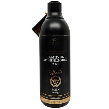 Triuga Shanti Men Hair and Beard Shampoo 2in1 550ml - buy, prices for Supermarket "Kharkiv" - photo 1
