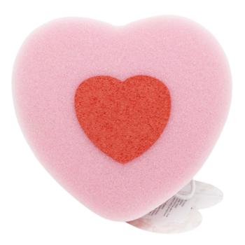 Heart Shower Sponge 150*140*42mm