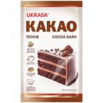 Какао-порошок Украса темне 80г