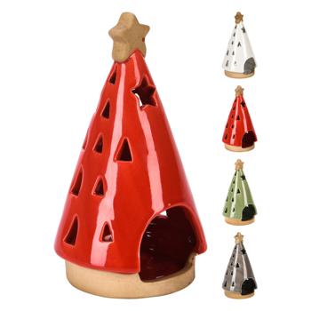 Cone Candle Holder 90x85x155mm in assortment - buy, prices for METRO - photo 1