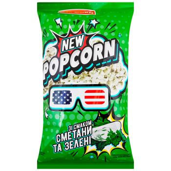 Попкорн Mr`Corn Сметана та зелень 70г