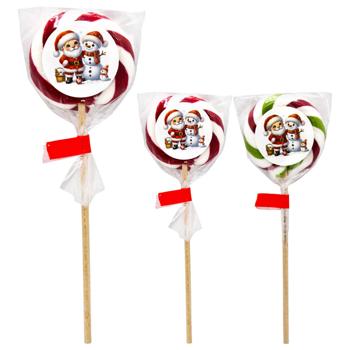 Pampuli Santa and Snowman Lollipop 25g