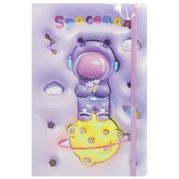 Блокнот на гумці Malevaro Astronaut А5 80 аркушів - купити, ціни на За Раз - фото 5