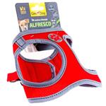 GimDog Alfresco Neoprene Harness for Dogs XS 34-36cm Red