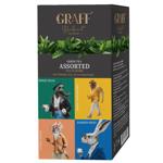 Чай зелений Graff Асорті чайних смаків 1,5г*24шт