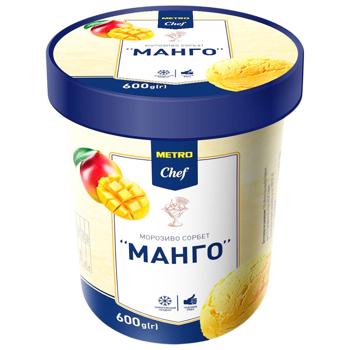 Metro Chef Mango Sorbet Ice Cream 600g - buy, prices for METRO - photo 1