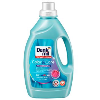 Гель для прання DenkMit Color&Care 1500мл - купити, ціни на МегаМаркет - фото 1