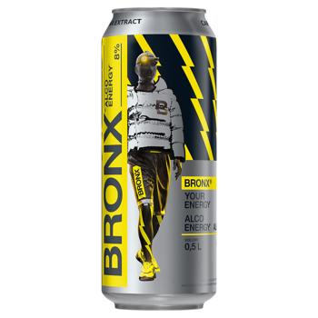 Bronx Low-alcoholic Energy Drink 8% 0.5l