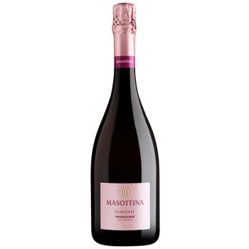 Masottina Viaventi Prosecco Treviso Rose Brut Sparkling Wine 11% 0.75l