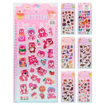 Наклейки декоративные Зед 10х22см в ассортименте - купить, цены на ЕКО Маркет - фото 1