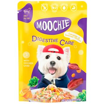 Корм вологий Moochie Digestive Care з курячою печінкою для підтримки травної системи собак 85г - купити, ціни на MasterZoo - фото 1