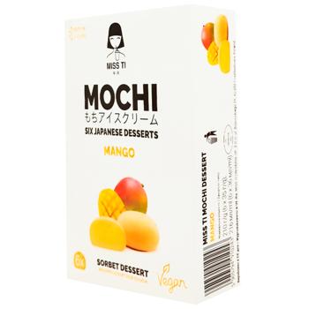 Miss Ti Mochi Mango Ice Cream-sorbet in Rice Dough 210g - buy, prices for Supermarket "Kharkiv" - photo 1