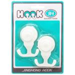 Набір гачків пластикових подвійних 2шт 197-34350