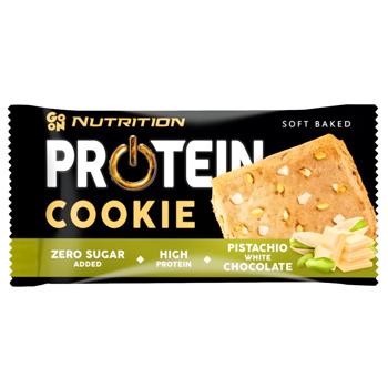 Печенье белковое Go On Nutrition со вкусом белого шоколада и фисташки 50г