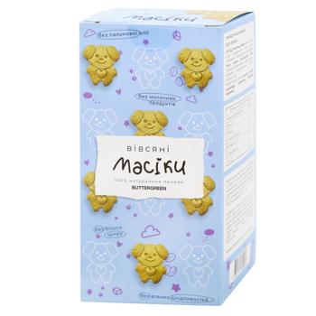 Печиво ButterGreen Масіки вівсяні 120г