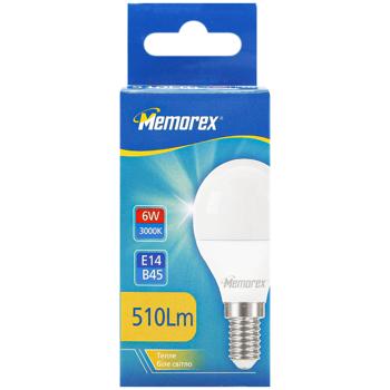Memorex LED Lamp G45 6W E14 3000K - buy, prices for - photo 2