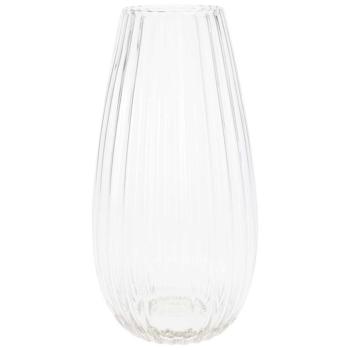 Ваза скляна 15х30см