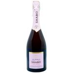 Вино игристое Shabo Classic розовое брют 10,5-13,5% 0,75л
