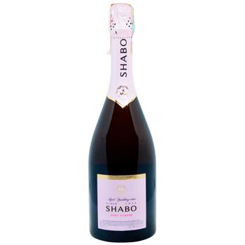 Вино ігристе Shabo Classic рожеве брют 10,5-13,5% 0,75л