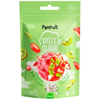 Снек сублімований Panfruit Морозиво Полуниця-ківі 20г