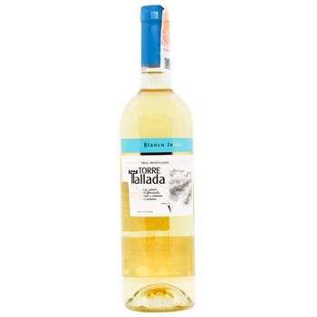 Torre Tallada Blanco White Dry Wine 12% 0.75l - buy, prices for ULTRAMARKET - photo 1