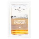 Singletons&Co Cheddar Sliced Smoked Cheese 150g