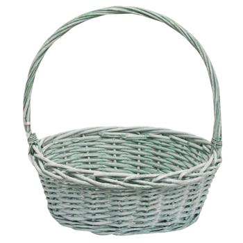 Painted Color Basket 35*13cm №3 - buy, prices for MegaMarket - photo 2