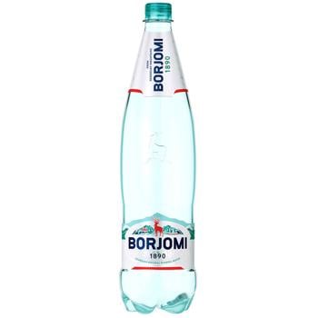 Вода минеральная Borjomi сильногазированная 1л