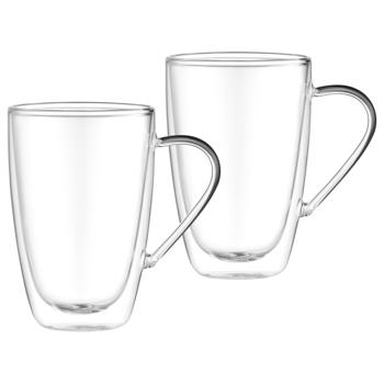 Ardesto Double Wall Cup Set 2pcs 330ml