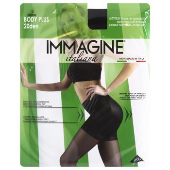 Колготи Immagine Body Plus жіночі 20 Den р2 Nero - купити, ціни на МегаМаркет - фото 1