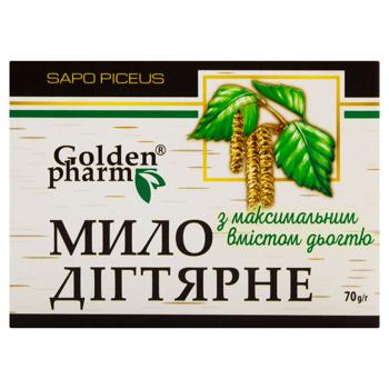 Мило тверде Golden Pharm Дігтярне 70г - купити, ціни на - фото 2