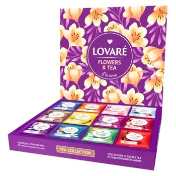 Набор чая Lovare 12 видов 102,5г 60шт - купить, цены на METRO - фото 2