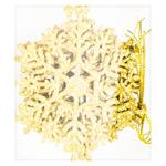 Tarrington House Set of Gold Snowflakes 11cm 6pcs