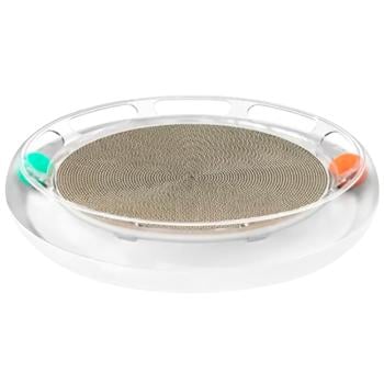 Дряпка Petkit Fun Cat Scratcher 4 in 1 з м'ячиками 44х44х7,1см - купити, ціни на Біотус - фото 1