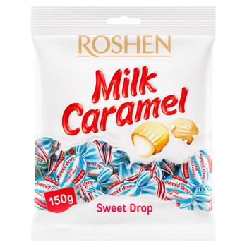 Roshen Sweet Drop Candies with Milk Filling 150g