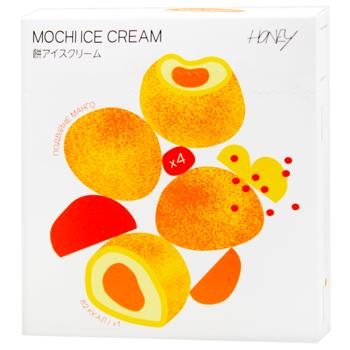 Honey Double Mango Mochi Ice Cream 4pcs 152g - buy, prices for WINETIME - photo 1