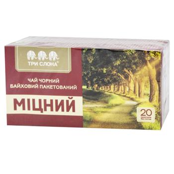 Try Slona Strong Black Tea 1.5g*20pcs - buy, prices for Ideal - photo 1