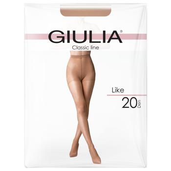 Колготы женские Giulia Like 20 Den р.3 daino бежевые - купить, цены на MasterZoo - фото 1