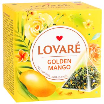 Чай зелений Lovare Golden Mango 2г*15шт - купити, ціни на - фото 2