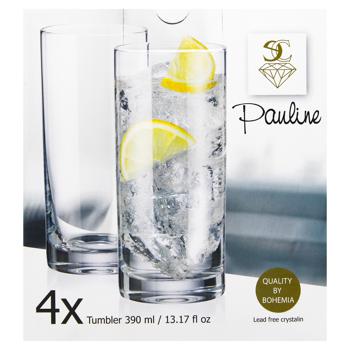 Pauline Drink Glass Set 4pcs 390ml - buy, prices for WINETIME - photo 2