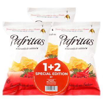 chips pafritas sea salt 140g Spain