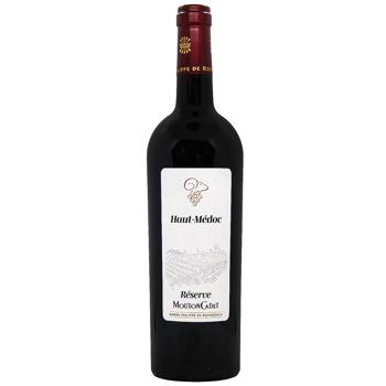 Mouton Haut Medoc Red Dry Wine 13% 0.75l - buy, prices for ULTRAMARKET - photo 1