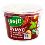 Хумус Yofi! з в'яленими томатами та базиліком 250г