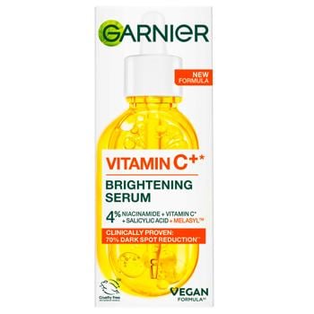 Garnier Super Brightening Serum Vitamin C for Face 30ml - buy, prices for MegaMarket - photo 2
