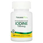 Natures Plus Potassium Iodide 150mcg 100 tablets