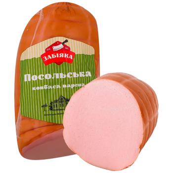 Ковбаса Забіяка Посольська варена вищий сорт