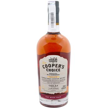 Віскі Cooper's Choice Caol Ila Smoking Blackberries Port Wood Finish 44,5% 0,7л - купити, ціни на WINETIME - фото 2